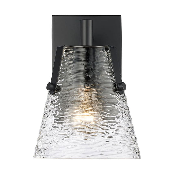 Z-Lite Analia Matte Black 1 Light Wall Sconce 1101-1S-MB | theLightShop