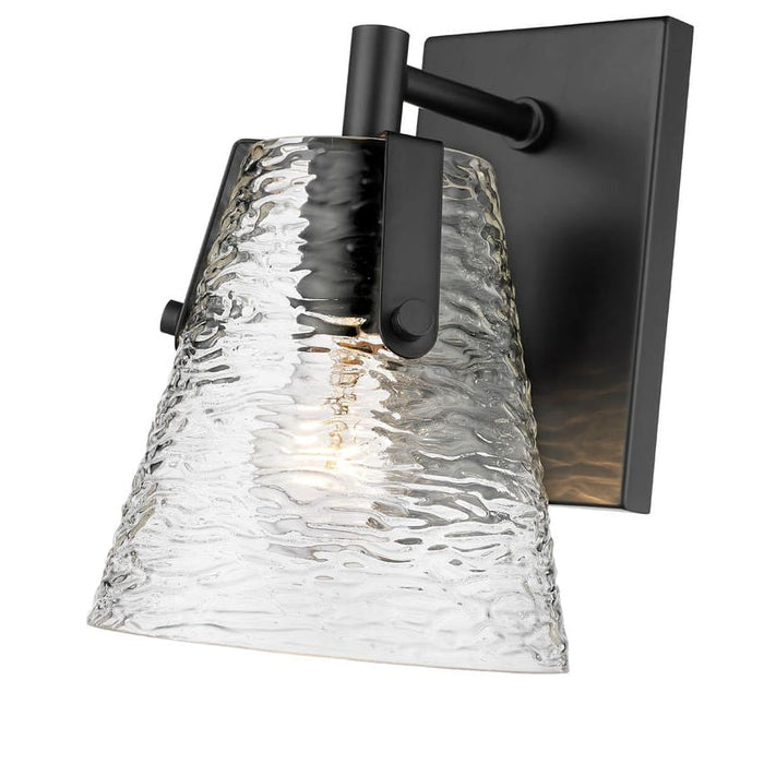 Z-Lite Analia Matte Black 1 Light Wall Sconce 1101-1S-MB | theLightShop