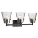 Z-Lite Analia Matte Black 3 Light Vanity 1101-3V-MB | theLightShop