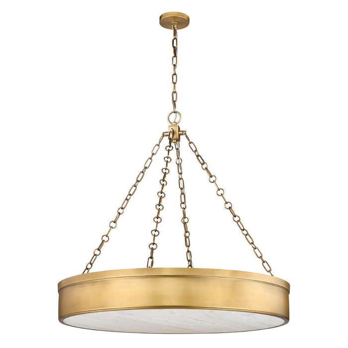 Z-Lite Anders Rubbed Brass LED 3 Light Chandelier 1944P33-RB-LED | theLightShop