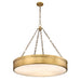 Z-Lite Anders Rubbed Brass LED 3 Light Chandelier 1944P33-RB-LED | theLightShop