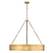 Z-Lite Anders Rubbed Brass LED 3 Light Chandelier 1944P33-RB-LED | theLightShop