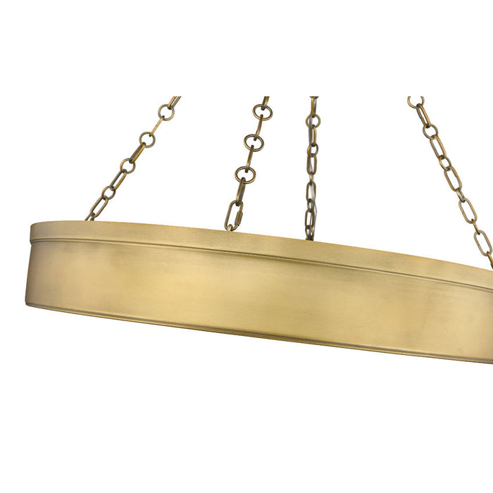 Z-Lite Anders Rubbed Brass LED 3 Light Chandelier 1944P33-RB-LED | theLightShop