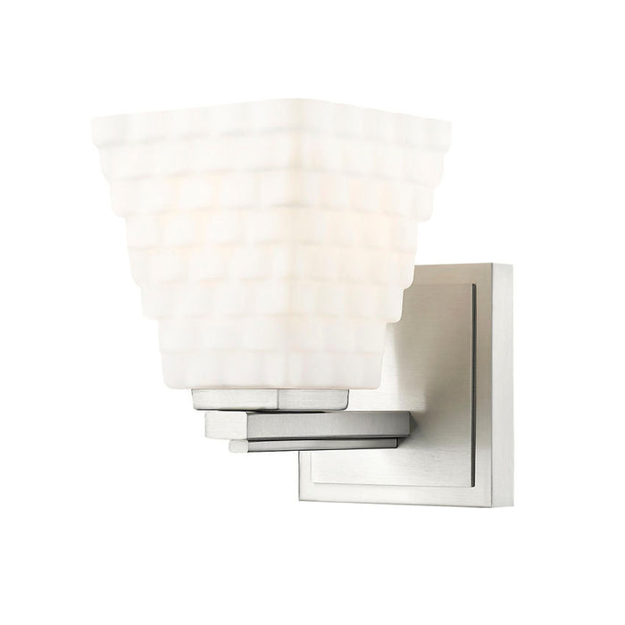 Z-Lite Annalise 1 Light Wall Sconce - Brushed Nickel