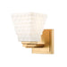 Z-Lite Annalise 1 Light Wall Sconce - Modern Gold