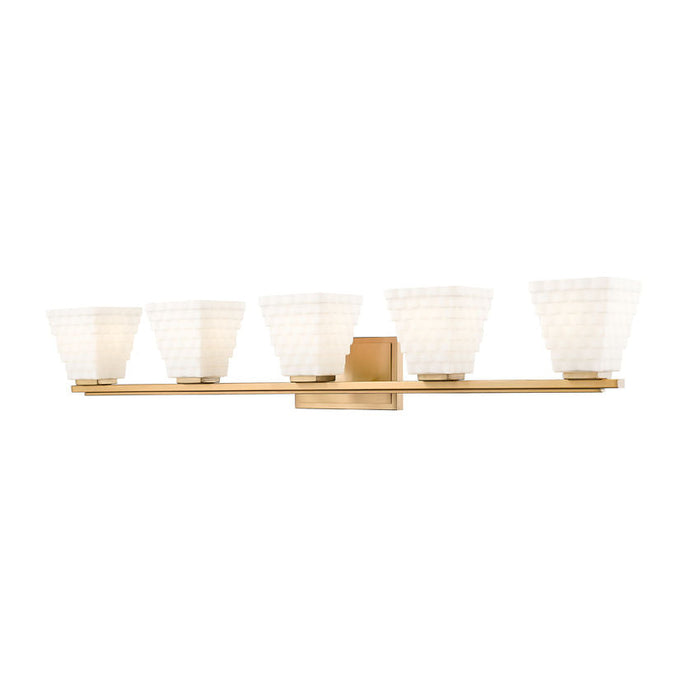 Z-Lite Annalise 5 Light Vanity Light - Modern Gold