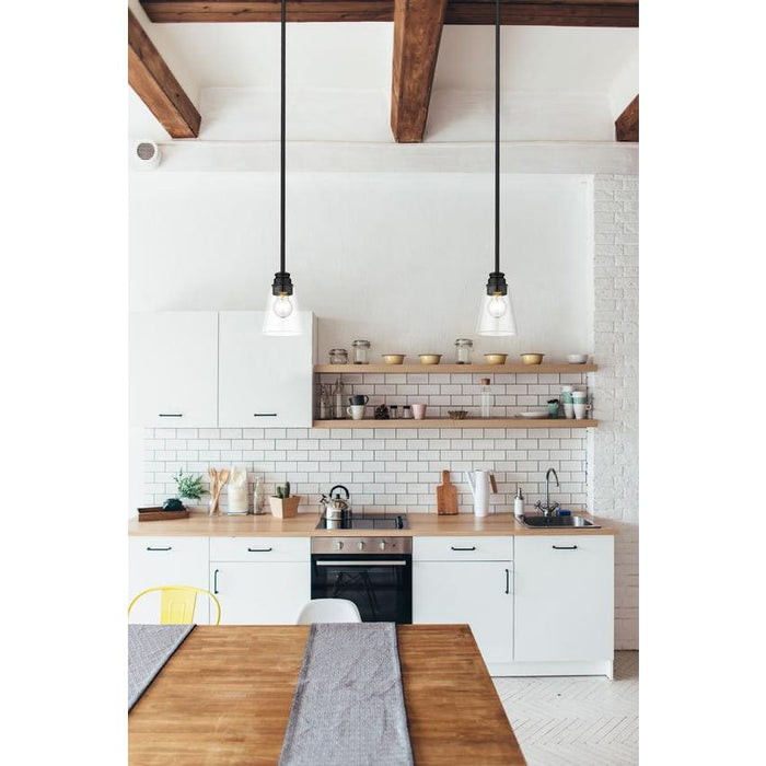 Z-Lite Annora Matte Black Mini-Pendant 428MP-MB | theLightShop