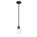 Z-Lite Annora Matte Black Mini-Pendant 428MP-MB | theLightShop