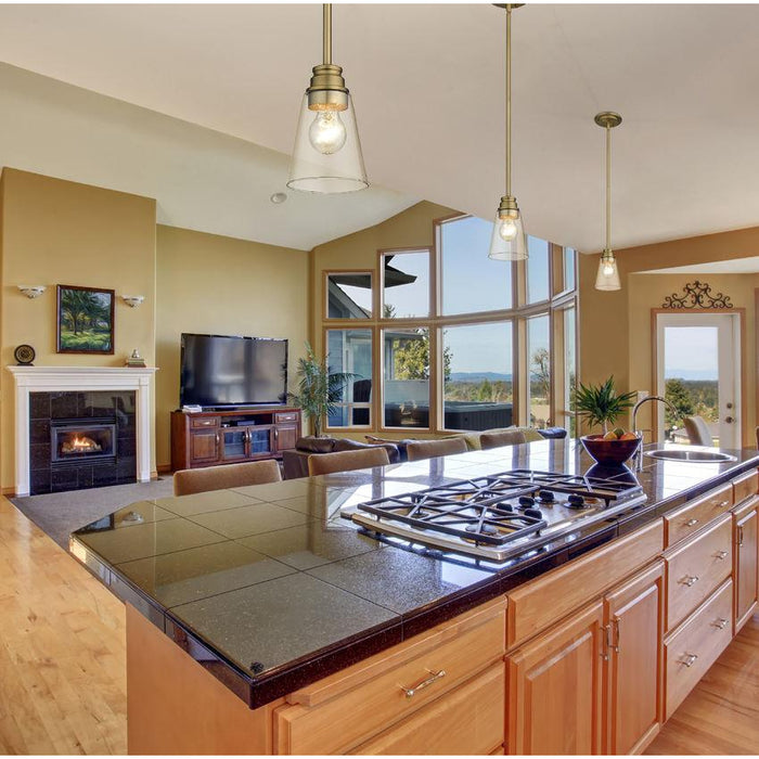 Z-Lite Annora Olde Brass Mini-Pendant 428MP-OBR | theLightShop