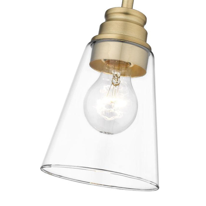 Z-Lite Annora Olde Brass Mini-Pendant 428MP-OBR | theLightShop