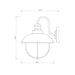 Z-Lite Ansel Black 1 Light Outdoor Wall Sconce 590M-BK | theLightShop