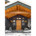 Z-Lite Ansel Black 1 Light Outdoor Wall Sconce 590M-BK | theLightShop
