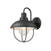 Z-Lite Ansel Black 1 Light Outdoor Wall Sconce 590M-BK | theLightShop