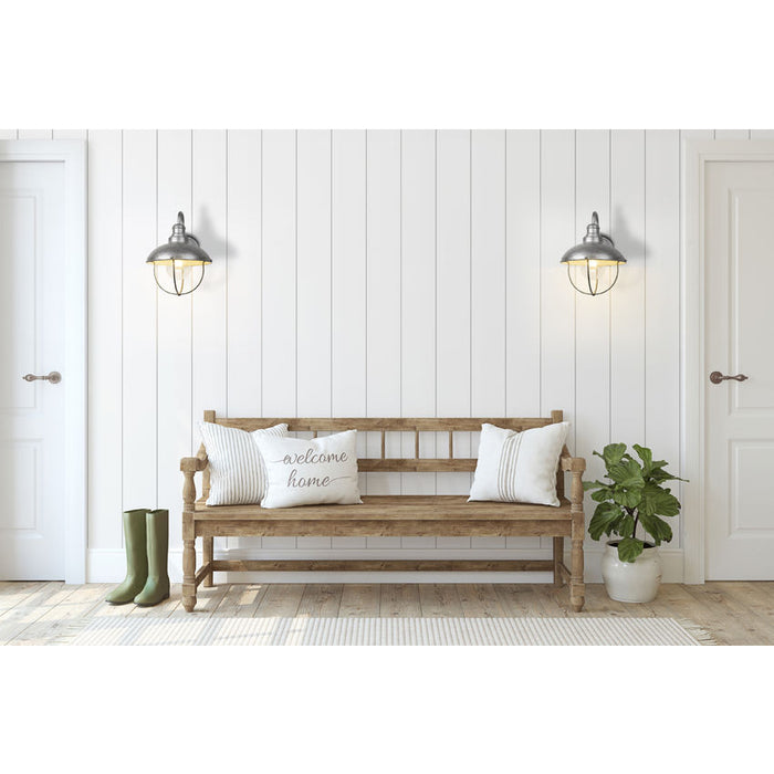 Z-Lite Ansel Galvanized 1 Light Outdoor Wall Sconce 590M-GV | theLightShop