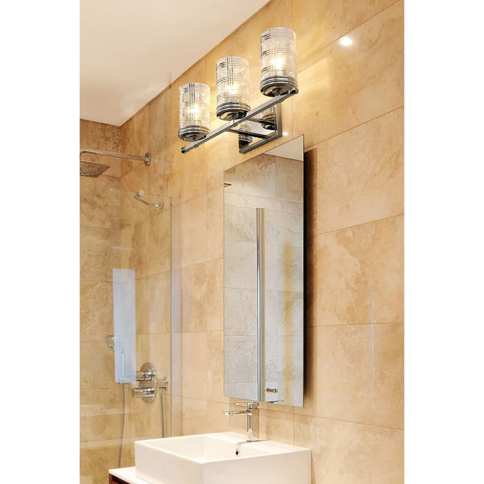 Z-Lite Archer Polished Nickel 3 Light Vanity 344-3V-PN | theLightShop