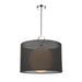 Z-Lite Arosia Chrome Pendant 194-24BK-C | theLightShop