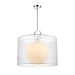 Z-Lite Arosia Chrome Pendant 194-24W-C | theLightShop