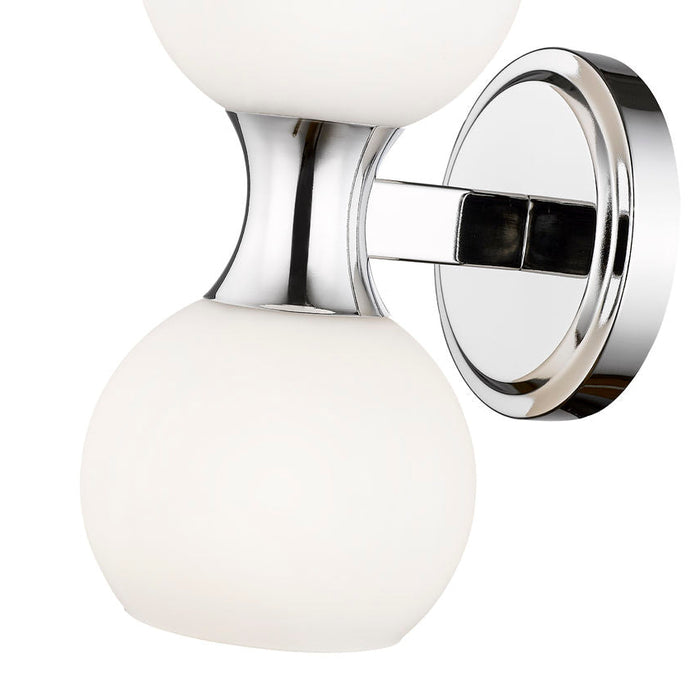 Z-Lite Artemis Chrome 2 Light Wall Sconce 494-2S-CH | theLightShop