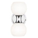 Z-Lite Artemis Chrome 2 Light Wall Sconce 494-2S-CH | theLightShop