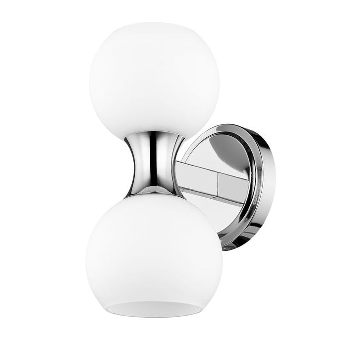 Z-Lite Artemis Chrome 2 Light Wall Sconce 494-2S-CH | theLightShop