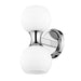 Z-Lite Artemis Chrome 2 Light Wall Sconce 494-2S-CH | theLightShop
