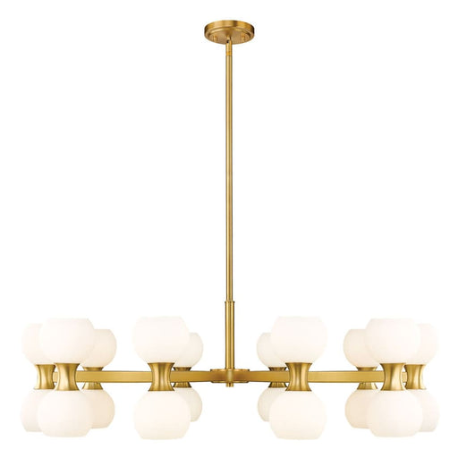 Z-Lite Artemis Modern Gold 20 Light Chandelier 494-20MGLD | theLightShop