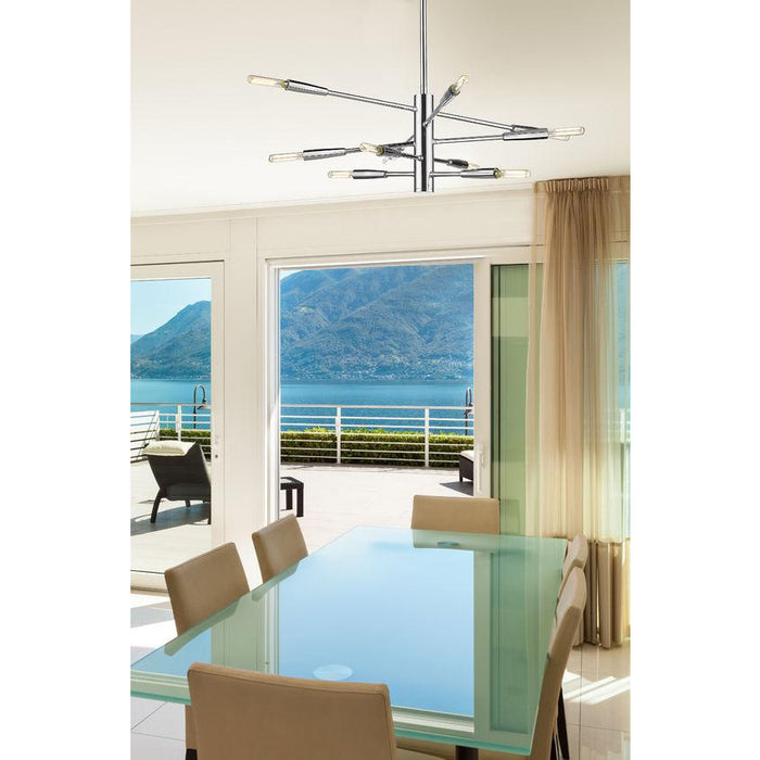 Z-Lite Ascension Chrome Chandelier 737-10CH | theLightShop