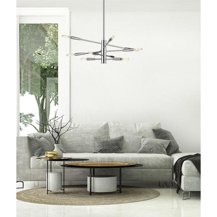 Z-Lite Ascension Chrome Chandelier 737-10CH | theLightShop