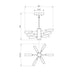 Z-Lite Ascension Chrome Semi-Flushmount 737SF6-CH | theLightShop