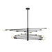 Z-Lite Ascension Matte Black Chandelier 737-20MB | theLightShop