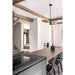 Z-Lite Ascension Matte Black Chandelier 737-8MB | theLightShop