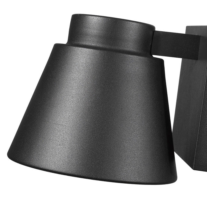 Z-Lite Asher Black 1 Light Outdoor Wall Sconce 544S-BK-LED - Outdoor Wall Sconces