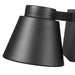 Z-Lite Asher Black 1 Light Outdoor Wall Sconce 544S-BK-LED - Outdoor Wall Sconces