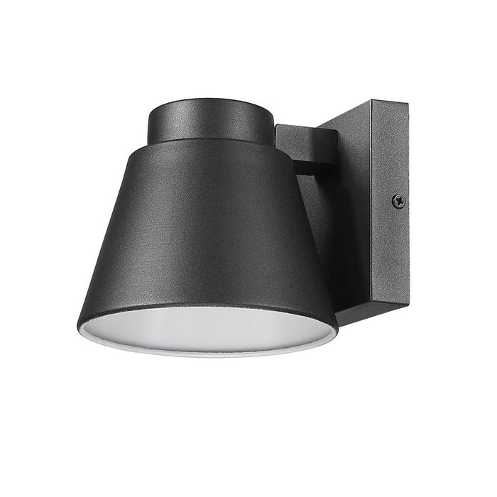 Z-Lite Asher Black 1 Light Outdoor Wall Sconce 544S-BK-LED - Outdoor Wall Sconces