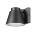 Z-Lite Asher Black 1 Light Outdoor Wall Sconce 544S-BK-LED - Outdoor Wall Sconces