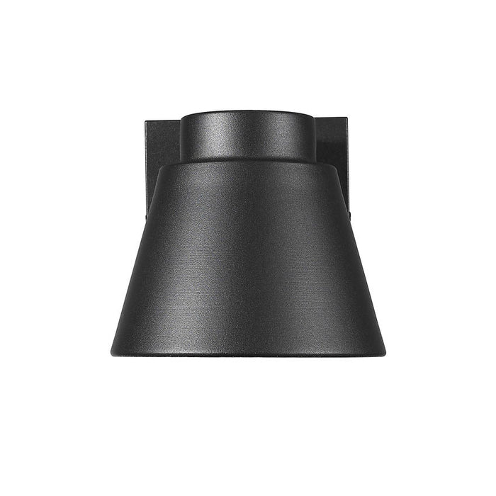 Z-Lite Asher Black 1 Light Outdoor Wall Sconce 544S-BK-LED - Outdoor Wall Sconces