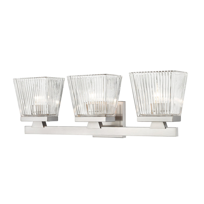Z-Lite Astor Brushed Nickel 3 Light Vanity 1936-3V-BN | theLightShop