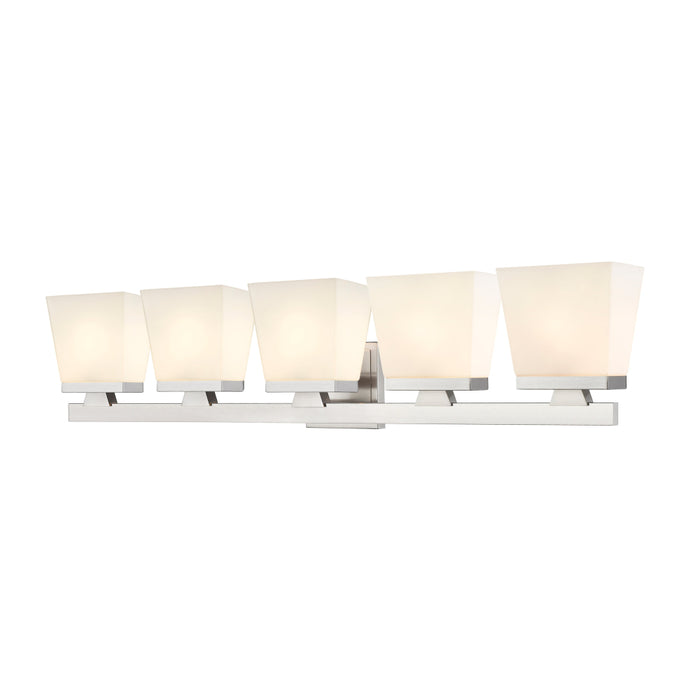 Z-Lite Astor Brushed Nickel 5 Light Vanity 1937-5V-BN | theLightShop
