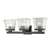 Z-Lite Astor Matte Black 3 Light Vanity 1936-3V-MB | theLightShop