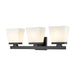 Z-Lite Astor Matte Black 3 Light Vanity 1937-3V-MB | theLightShop