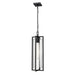 Z-Lite Aura Outdoor Pendant Black 1 Light 5013CHB-BK | theLightShop