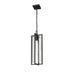 Z-Lite Aura Outdoor Pendant Black 1 Light 5013CHB-BK | theLightShop