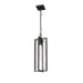 Z-Lite Aura Outdoor Pendant Black 1 Light 5013CHB-BK | theLightShop