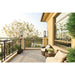 Z-Lite Aura Outdoor Pier Mounted Fixture Black 1 Light 5013PHBR-533PM-BK | theLightShop