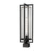 Z-Lite Aura Outdoor Post Mount Fixture Black 1 Light 5013PHBS-BK | theLightShop