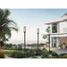 Z-Lite Aura Outdoor Post Mounted Fixture Black 1 Light 5013PHBR-5009P120-BK | theLightShop