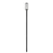 Z-Lite Aura Outdoor Post Mounted Fixture Black 1 Light 5013PHBR-5009P120-BK | theLightShop