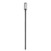 Z-Lite Aura Outdoor Post Mounted Fixture Black 1 Light 5013PHBR-5009P120-BK | theLightShop
