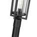 Z-Lite Aura Outdoor Post Mounted Fixture Black 1 Light 5013PHBR-5009P96-BK | theLightShop