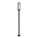 Z-Lite Aura Outdoor Post Mounted Fixture Black 1 Light 5013PHBR-567P-BK | theLightShop